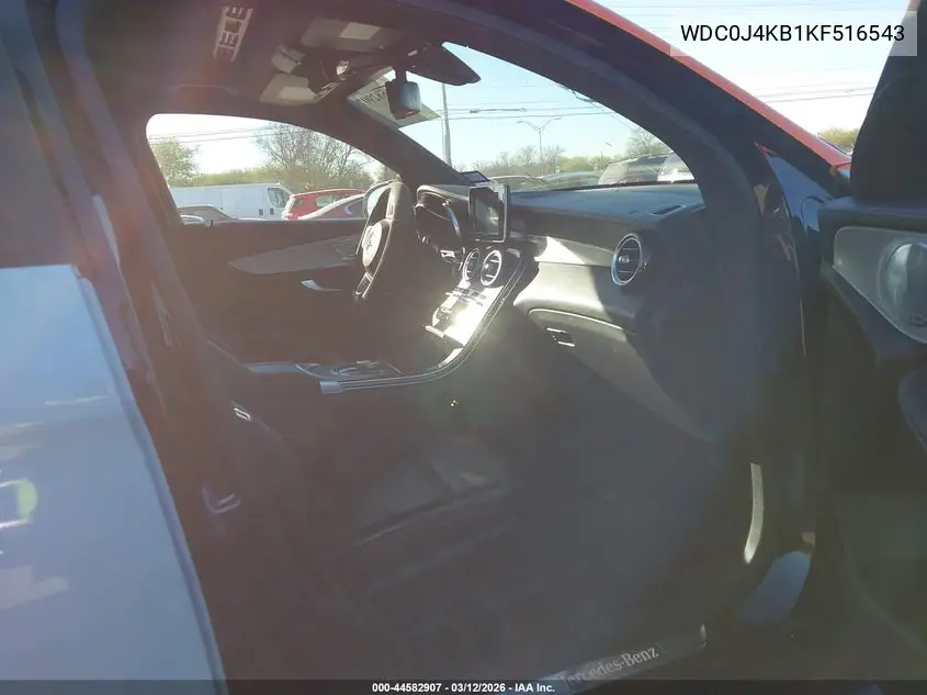 2019 Mercedes-Benz Glc 300 Coupe 4Matic VIN: WDC0J4KB1KF516543 Lot: 44582907