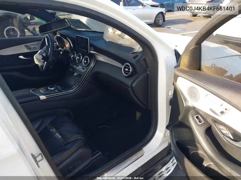 2019 Mercedes-Benz Glc 300 Coupe 4Matic VIN: WDC0J4KB4KF661401 Lot: 44744538