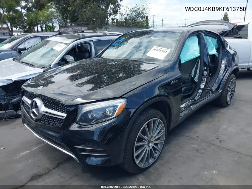 2019 Mercedes-Benz Glc 300 Coupe 4Matic VIN: WDC0J4KB9KF613750 Lot: 45025942
