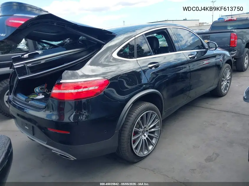 2019 Mercedes-Benz Glc 300 Coupe 4Matic VIN: WDC0J4KB9KF613750 Lot: 45025942