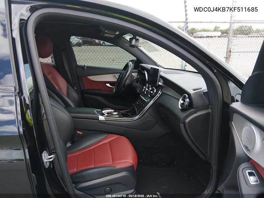 2019 Mercedes-Benz Glc 300 Coupe 4Matic VIN: WDC0J4KB7KF511685 Lot: 45134719