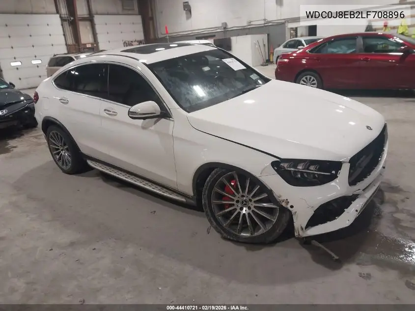 2020 Mercedes-Benz Glc 300 Coupe 4Matic VIN: WDC0J8EB2LF708896 Lot: 44410721