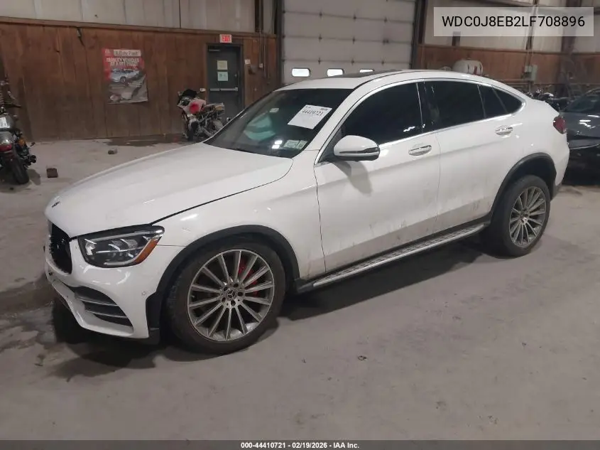 2020 Mercedes-Benz Glc 300 Coupe 4Matic VIN: WDC0J8EB2LF708896 Lot: 44410721
