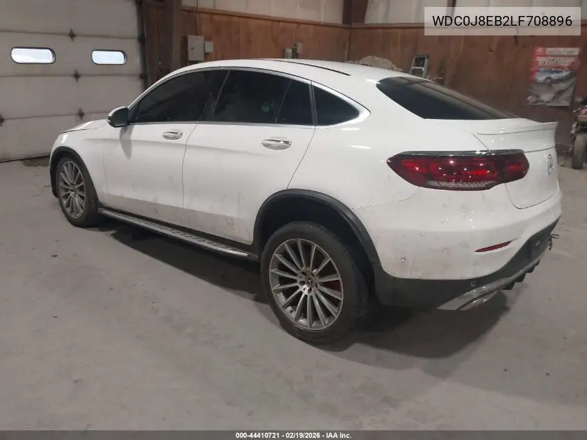 2020 Mercedes-Benz Glc 300 Coupe 4Matic VIN: WDC0J8EB2LF708896 Lot: 44410721