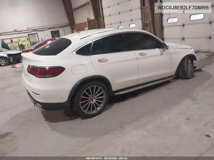 2020 Mercedes-Benz Glc 300 Coupe 4Matic VIN: WDC0J8EB2LF708896 Lot: 44410721