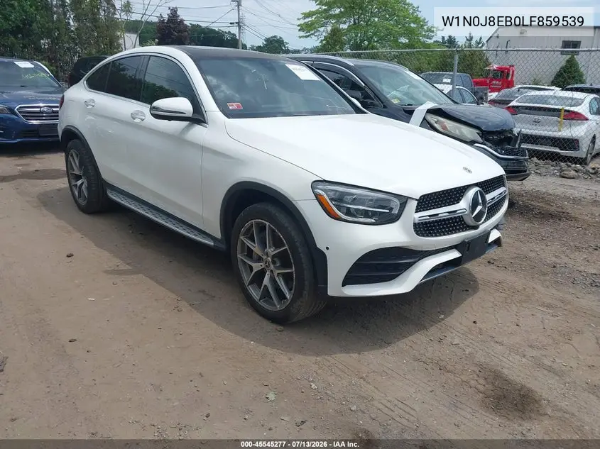 2020 Mercedes-Benz Glc 300 Coupe 4Matic VIN: W1N0J8EB0LF859539 Lot: 45545277