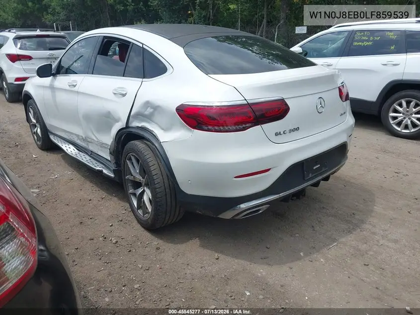 2020 Mercedes-Benz Glc 300 Coupe 4Matic VIN: W1N0J8EB0LF859539 Lot: 45545277
