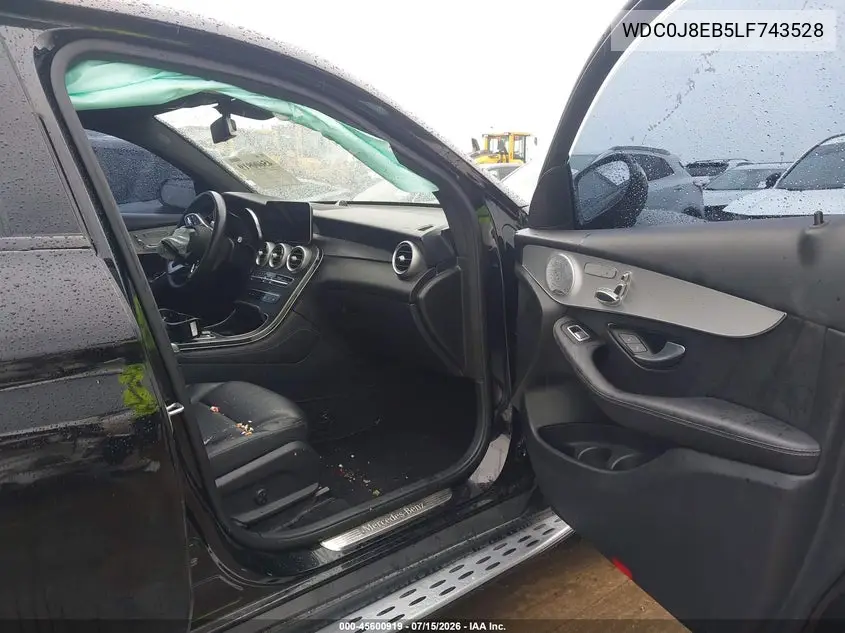 2020 Mercedes-Benz Glc 300 Coupe 4Matic VIN: WDC0J8EB5LF743528 Lot: 45600919