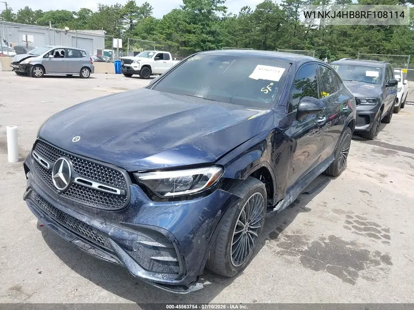 2024 Mercedes-Benz Glc 300 Coupe 4Matic VIN: W1NKJ4HB8RF108114 Lot: 45563754