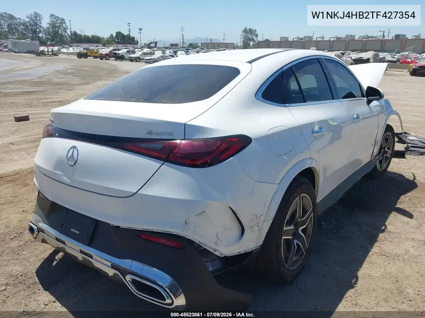2026 Mercedes-Benz Glc 300 Coupe 4Matic VIN: W1NKJ4HB2TF427354 Lot: 45523861