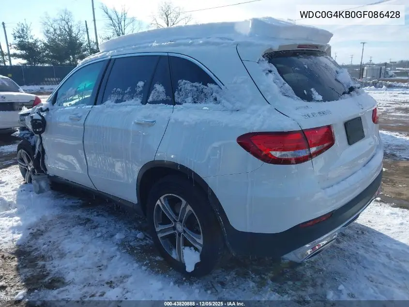WDC0G4KB0GF086428 2016 Mercedes-Benz Glc 300 4Matic
