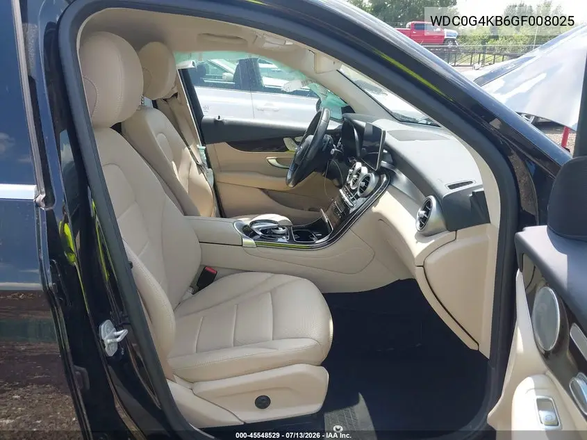 2016 Mercedes-Benz Glc 300 4Matic VIN: WDC0G4KB6GF008025 Lot: 45548529