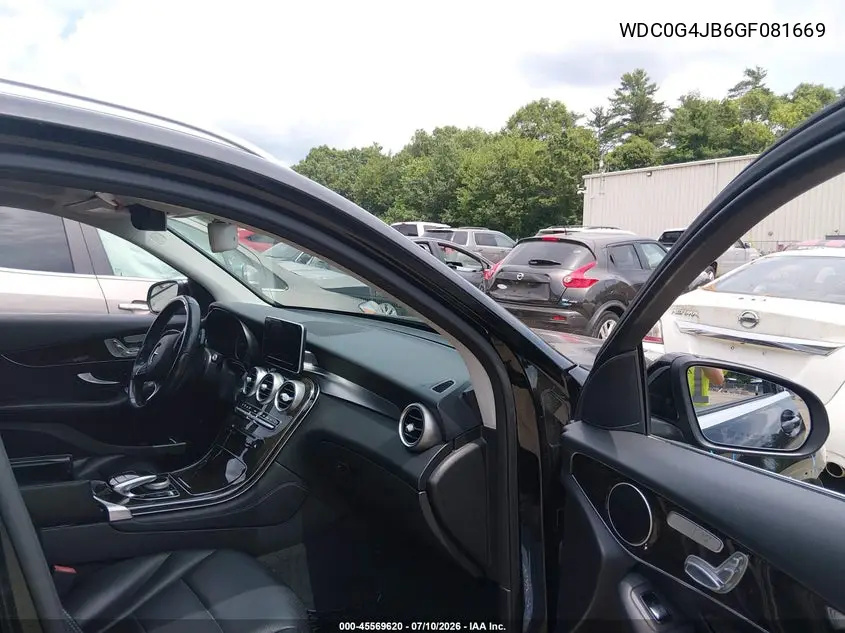 2016 Mercedes-Benz Glc 300 VIN: WDC0G4JB6GF081669 Lot: 45569620