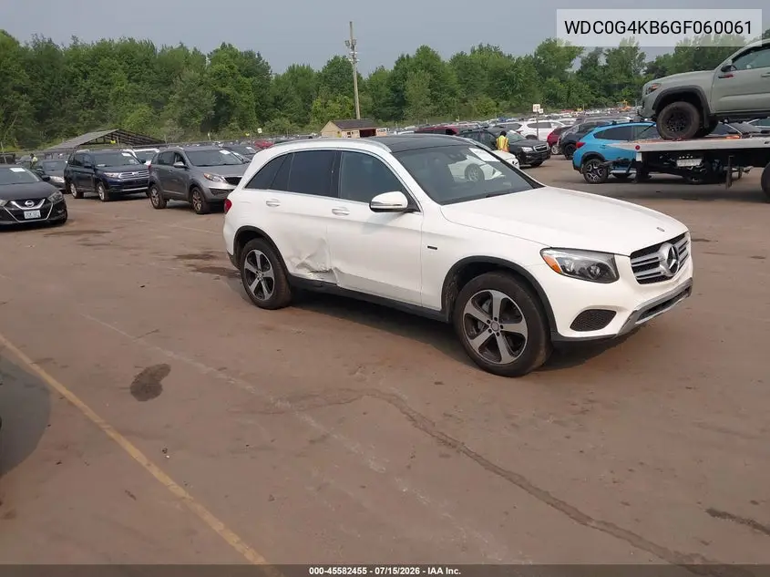 2016 Mercedes-Benz Glc 300 4Matic VIN: WDC0G4KB6GF060061 Lot: 45582455