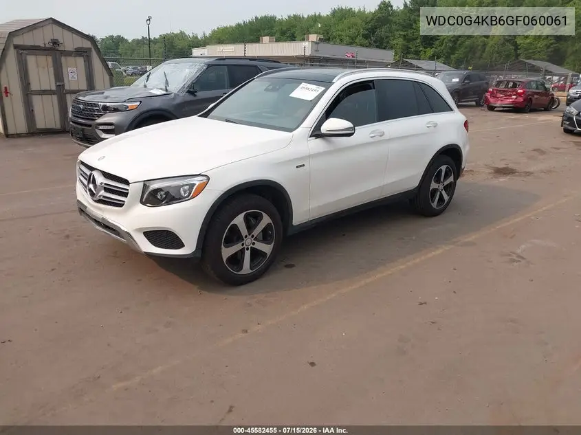 2016 Mercedes-Benz Glc 300 4Matic VIN: WDC0G4KB6GF060061 Lot: 45582455