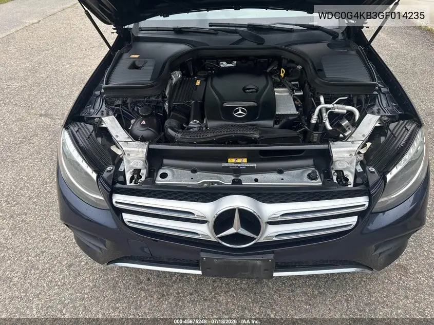 2016 Mercedes-Benz Glc 300 4Matic VIN: WDC0G4KB3GF014235 Lot: 45675248