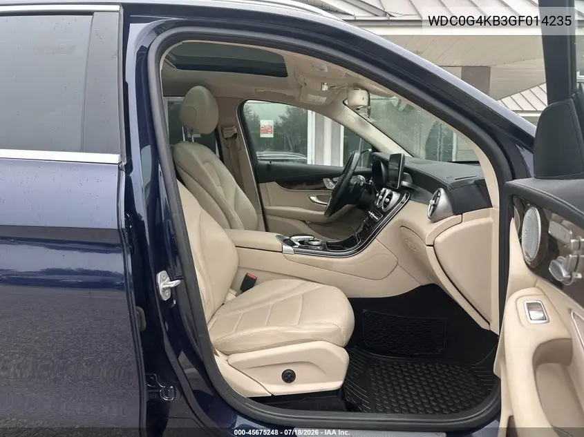 2016 Mercedes-Benz Glc 300 4Matic VIN: WDC0G4KB3GF014235 Lot: 45675248
