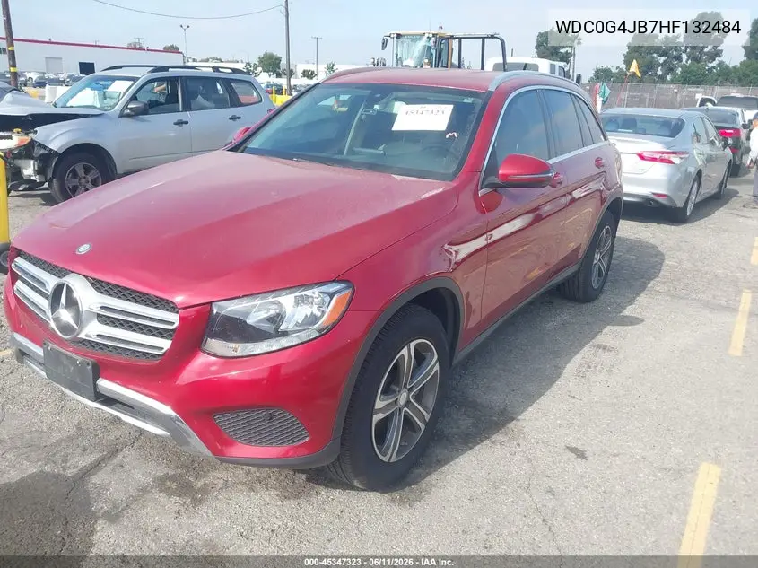 2017 Mercedes-Benz Glc 300 VIN: WDC0G4JB7HF132484 Lot: 45347323