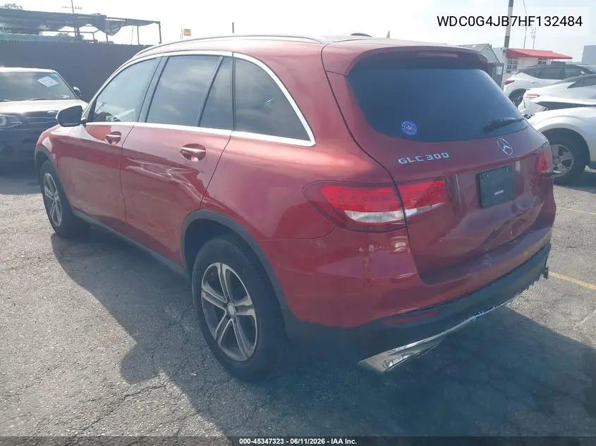 2017 Mercedes-Benz Glc 300 VIN: WDC0G4JB7HF132484 Lot: 45347323