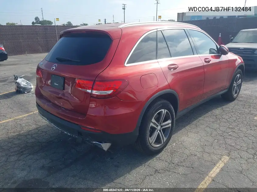 2017 Mercedes-Benz Glc 300 VIN: WDC0G4JB7HF132484 Lot: 45347323