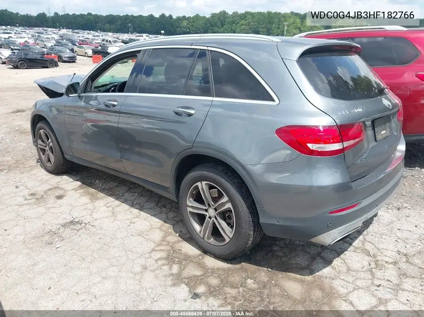 2017 Mercedes-Benz Glc 300 VIN: WDC0G4JB3HF182766 Lot: 45566439