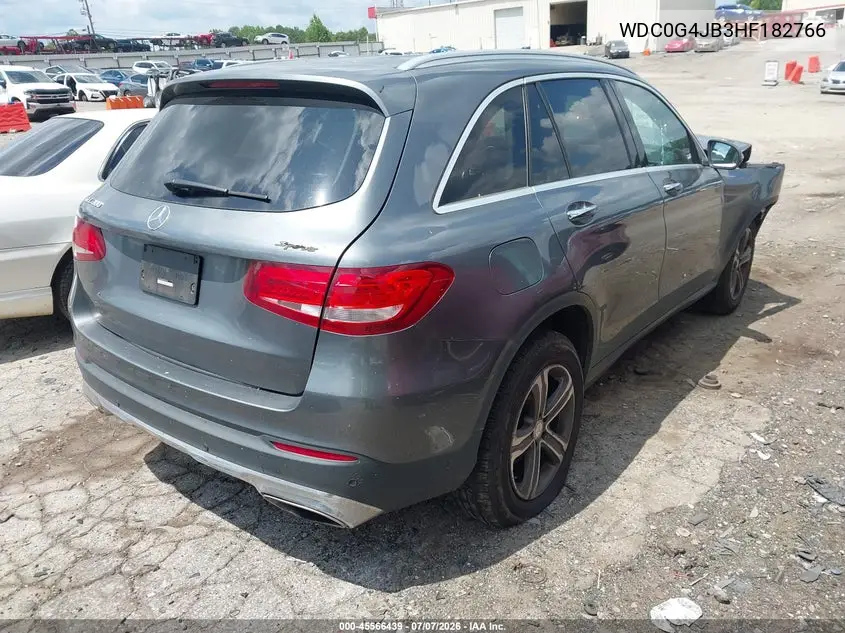 2017 Mercedes-Benz Glc 300 VIN: WDC0G4JB3HF182766 Lot: 45566439