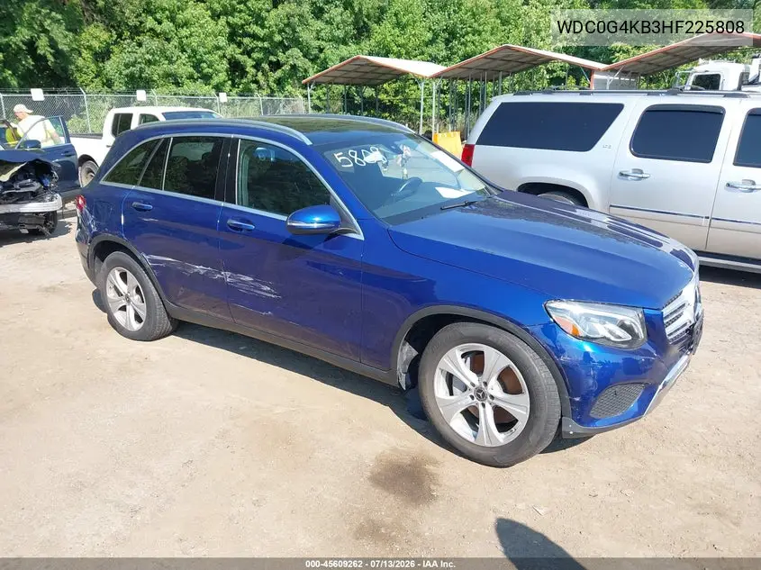 2017 Mercedes-Benz Glc 300 4Matic VIN: WDC0G4KB3HF225808 Lot: 45609262