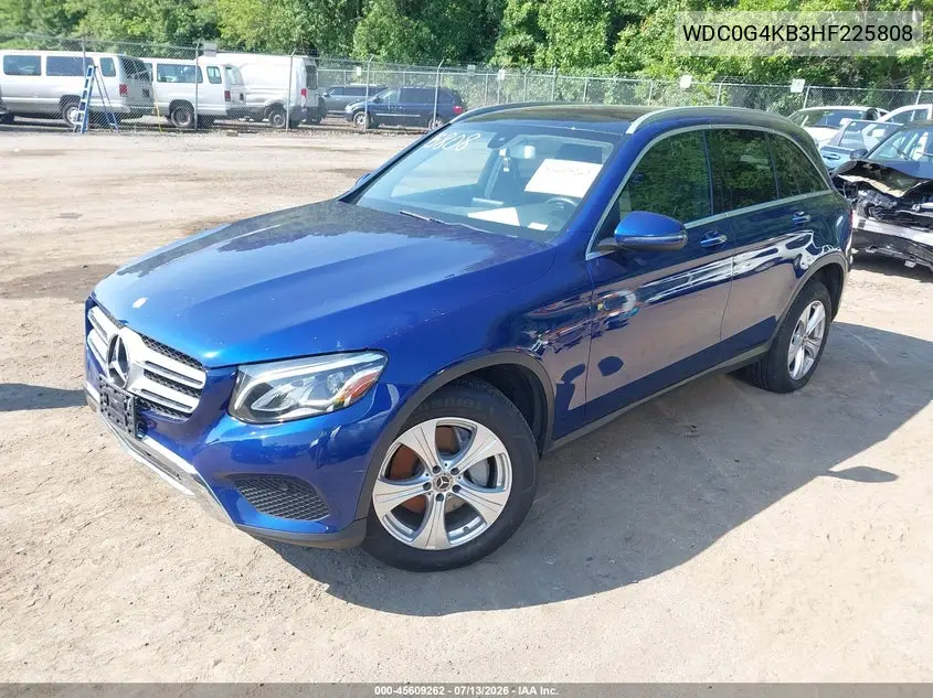 2017 Mercedes-Benz Glc 300 4Matic VIN: WDC0G4KB3HF225808 Lot: 45609262