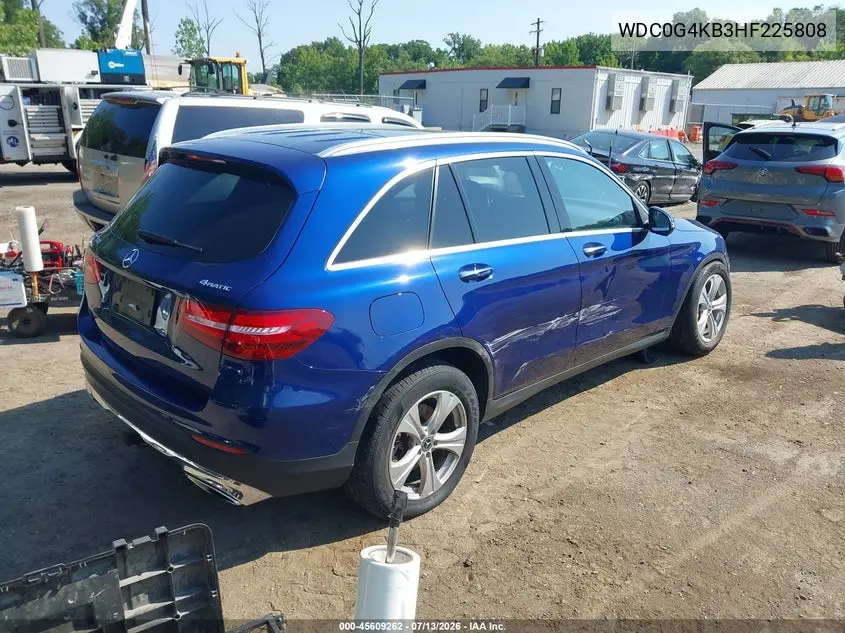 2017 Mercedes-Benz Glc 300 4Matic VIN: WDC0G4KB3HF225808 Lot: 45609262