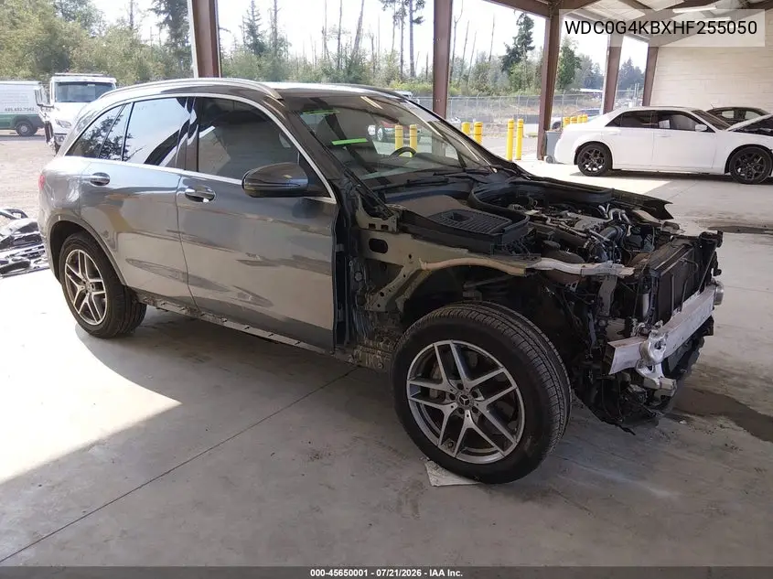 2017 Mercedes-Benz Glc 300 4Matic VIN: WDC0G4KBXHF255050 Lot: 45650001