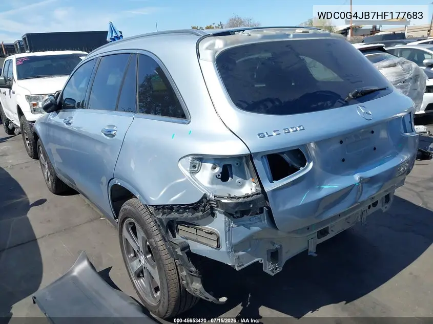 2017 Mercedes-Benz Glc 300 VIN: WDC0G4JB7HF177683 Lot: 45653420