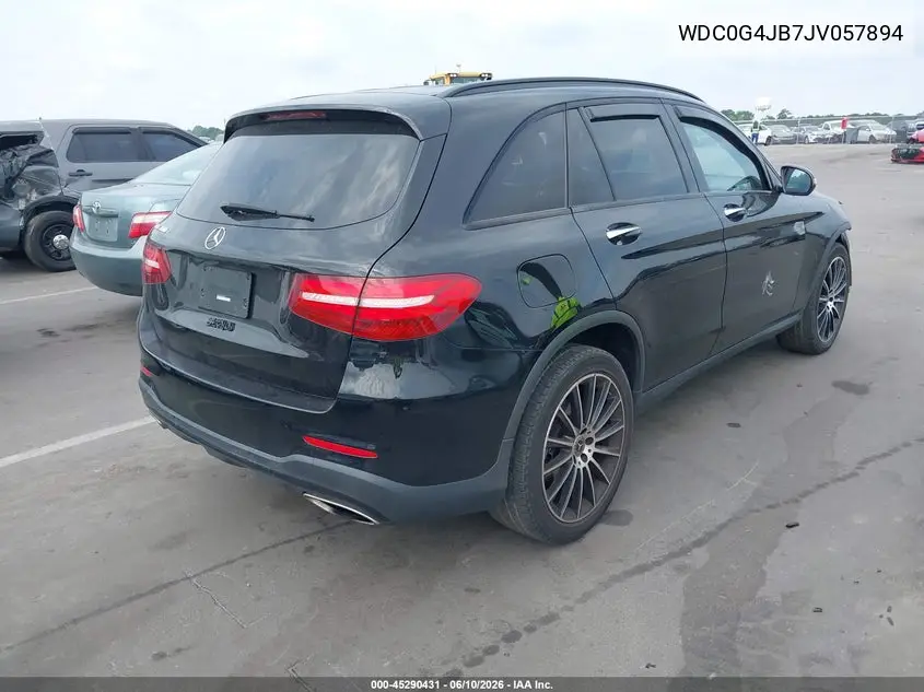 2018 Mercedes-Benz Glc 300 VIN: WDC0G4JB7JV057894 Lot: 45290431