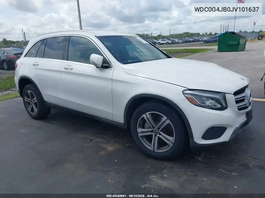 2018 Mercedes-Benz Glc 300 VIN: WDC0G4JB0JV101637 Lot: 45348061