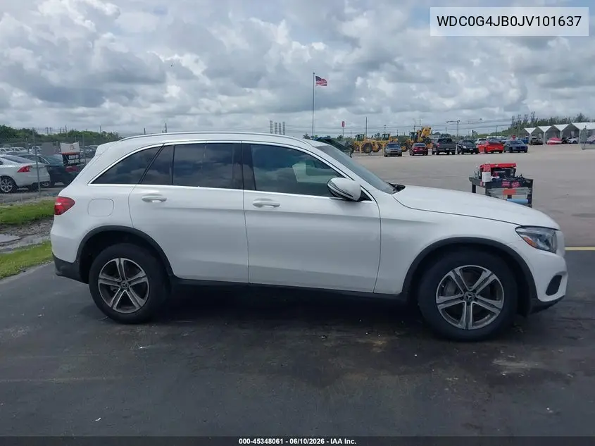 2018 Mercedes-Benz Glc 300 VIN: WDC0G4JB0JV101637 Lot: 45348061