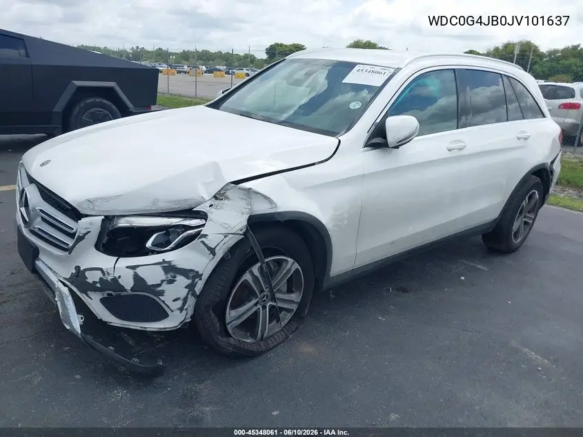 2018 Mercedes-Benz Glc 300 VIN: WDC0G4JB0JV101637 Lot: 45348061