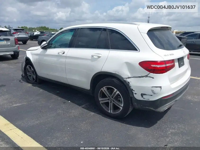 2018 Mercedes-Benz Glc 300 VIN: WDC0G4JB0JV101637 Lot: 45348061