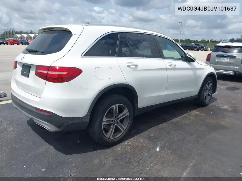 2018 Mercedes-Benz Glc 300 VIN: WDC0G4JB0JV101637 Lot: 45348061