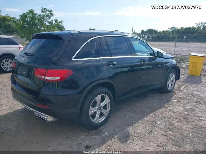 2018 Mercedes-Benz Glc 300 VIN: WDC0G4JB7JV037970 Lot: 45364247