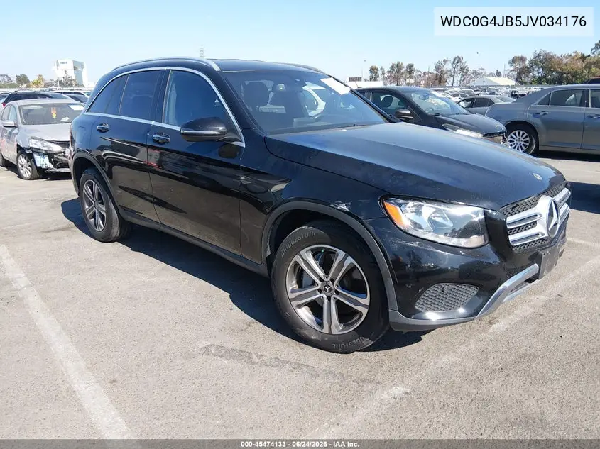 2018 Mercedes-Benz Glc 300 VIN: WDC0G4JB5JV034176 Lot: 45474133
