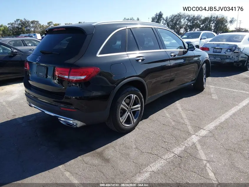 2018 Mercedes-Benz Glc 300 VIN: WDC0G4JB5JV034176 Lot: 45474133
