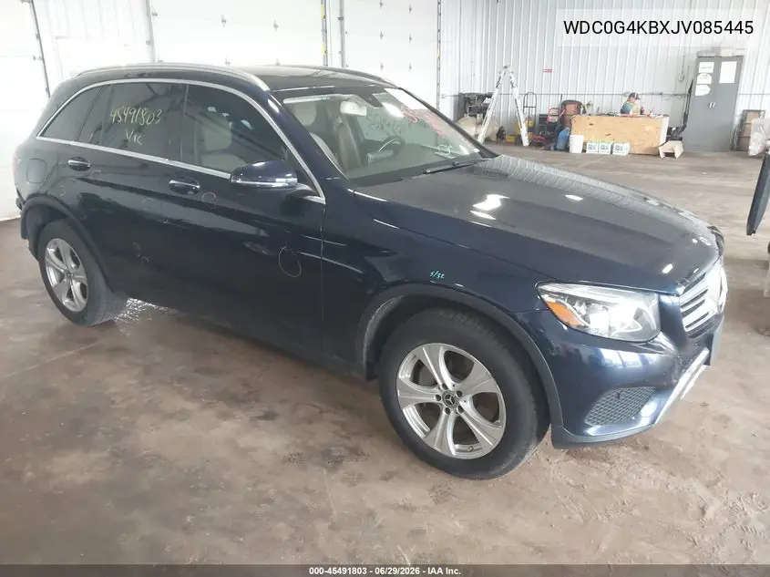2018 Mercedes-Benz Glc 300 4Matic VIN: WDC0G4KBXJV085445 Lot: 45491803