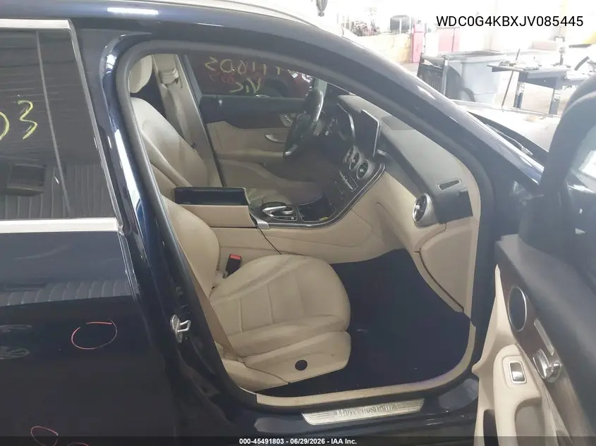 2018 Mercedes-Benz Glc 300 4Matic VIN: WDC0G4KBXJV085445 Lot: 45491803