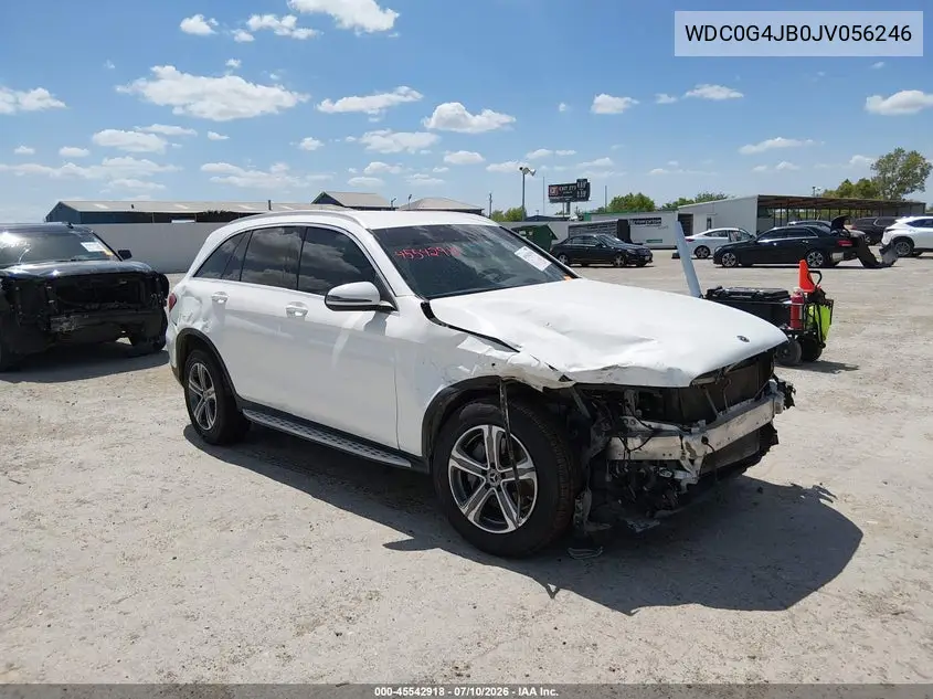 2018 Mercedes-Benz Glc 300 VIN: WDC0G4JB0JV056246 Lot: 45542918