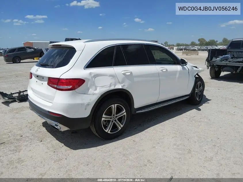 2018 Mercedes-Benz Glc 300 VIN: WDC0G4JB0JV056246 Lot: 45542918