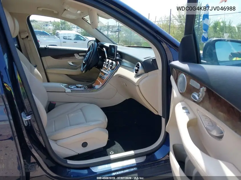2018 Mercedes-Benz Glc 300 4Matic VIN: WDC0G4KB7JV046988 Lot: 45561819