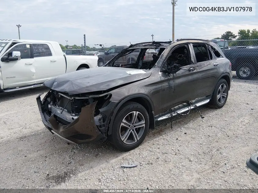 2018 Mercedes-Benz Glc 300 4Matic VIN: WDC0G4KB3JV107978 Lot: 45572839