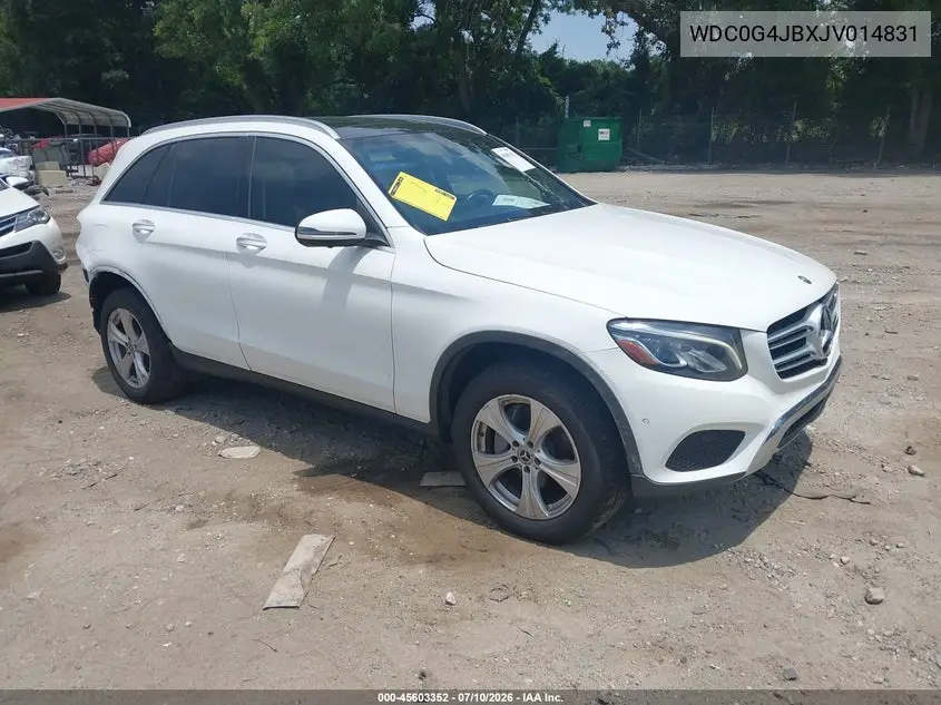 2018 Mercedes-Benz Glc 300 VIN: WDC0G4JBXJV014831 Lot: 45603352