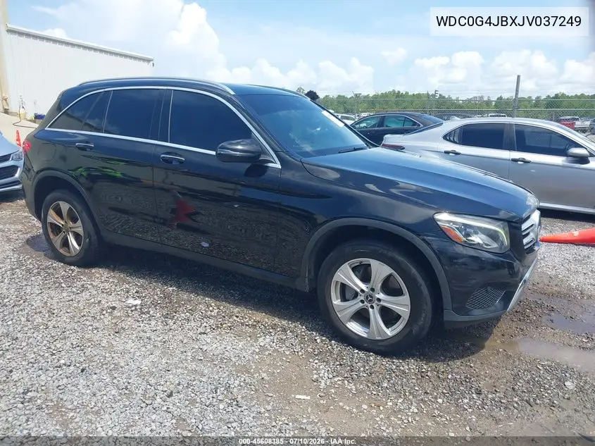 2018 Mercedes-Benz Glc 300 VIN: WDC0G4JBXJV037249 Lot: 45608385