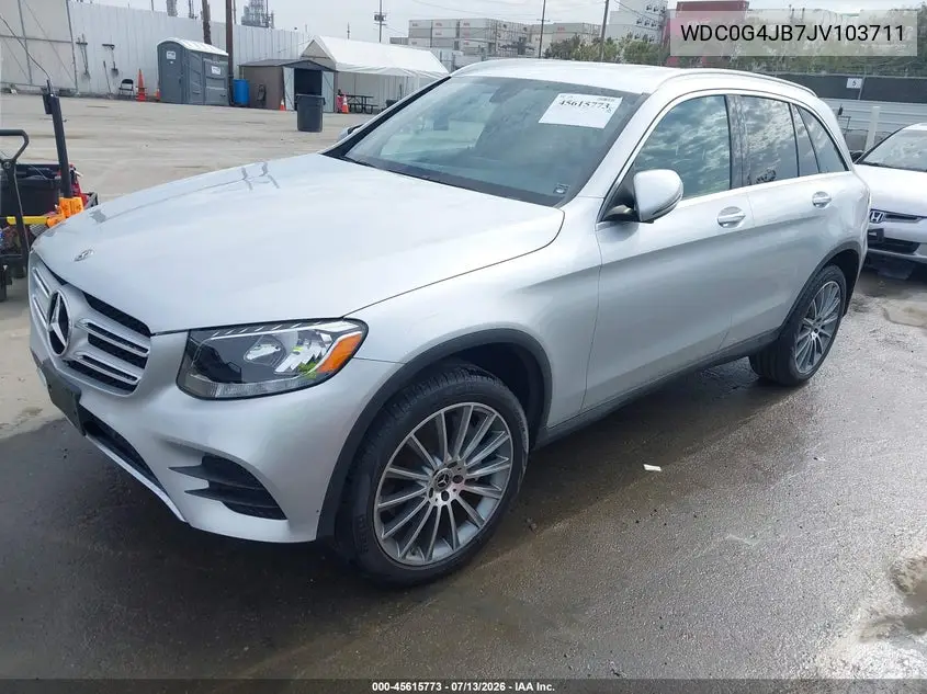 2018 Mercedes-Benz Glc 300 VIN: WDC0G4JB7JV103711 Lot: 45615773