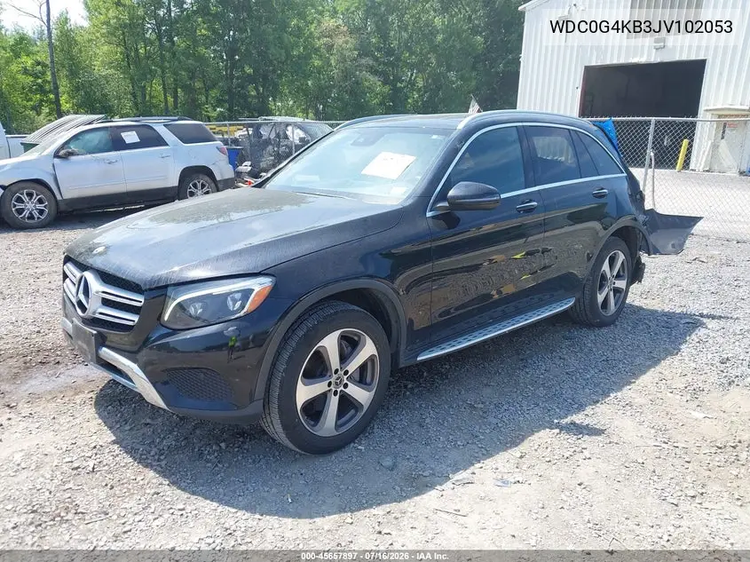 2018 Mercedes-Benz Glc 300 4Matic VIN: WDC0G4KB3JV102053 Lot: 45657897